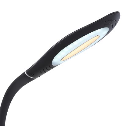 Globo - LED επιτραπέζιο φωτιστικό αφής, ευέλικτο, ρυθμιζόμενης έντασης, LED/9W/230V 3000/4500/6500K μαύρο