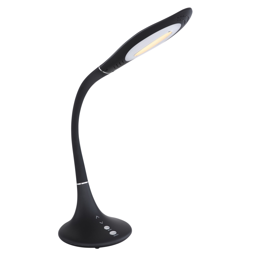 Globo - LED Dimming αφής εύκαμπτο επιτραπέζιο φωτιστικό LED/9W/230V 3000/4500/6500K μαύρο