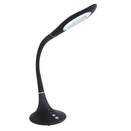 Globo - LED Dimming αφής εύκαμπτο επιτραπέζιο φωτιστικό LED/9W/230V 3000/4500/6500K μαύρο