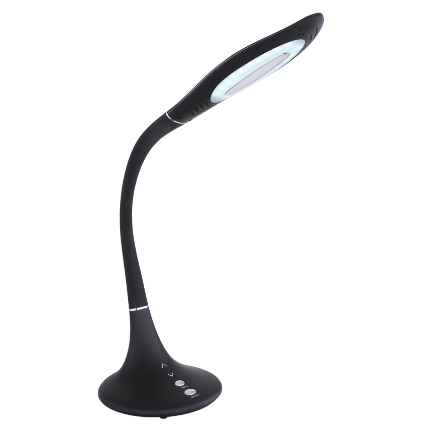 Globo - LED Dimming αφής εύκαμπτο επιτραπέζιο φωτιστικό LED/9W/230V 3000/4500/6500K μαύρο