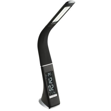 Globo - Ρυθμιζόμενη επιτραπέζια LED λάμπα με οθόνη και λειτουργία αφής LED/6,5W/230V 3000/4500/5800K μαύρη