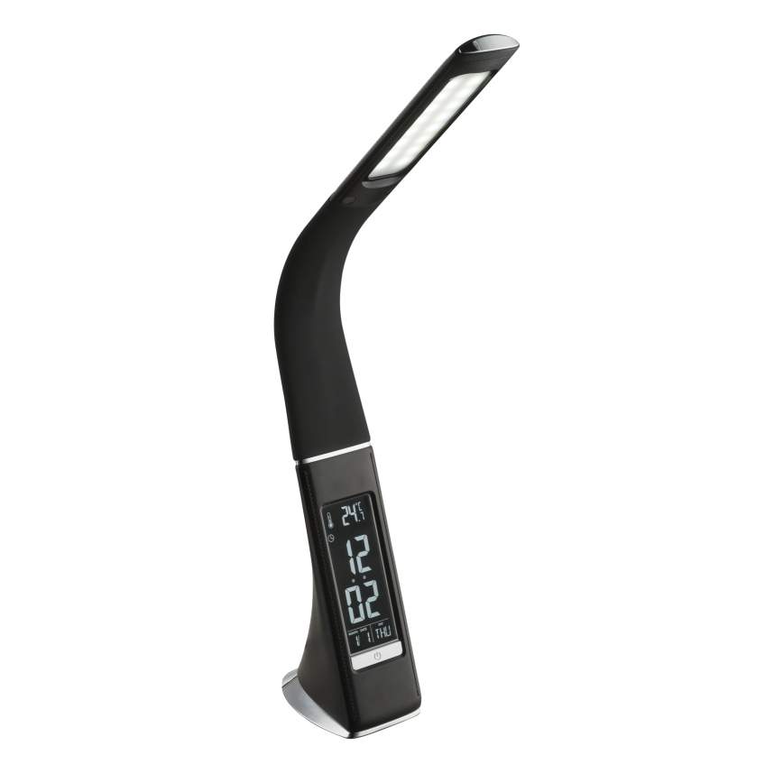 Globo - Ρυθμιζόμενη επιτραπέζια LED λάμπα με οθόνη και λειτουργία αφής LED/6,5W/230V 3000/4500/5800K μαύρη