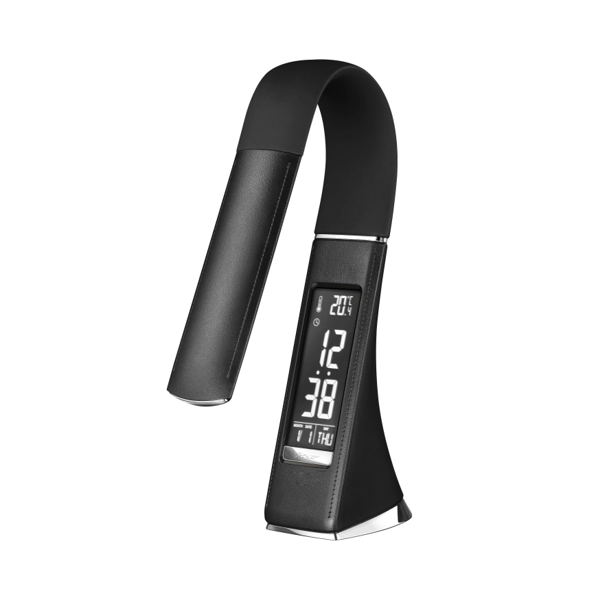 Globo - Ρυθμιζόμενη επιτραπέζια LED λάμπα με οθόνη και λειτουργία αφής LED/6,5W/230V 3000/4500/5800K μαύρη