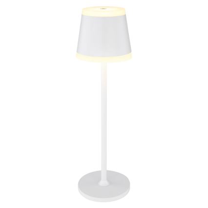 Globo - LED Dimmable επαναφορτιζόμενο επιτραπέζιο φωτιστικό αφής LED/4,6W/230V 1800 mAh USB IP54 λευκό