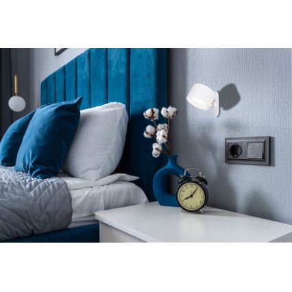 Globo - Επιτραπέζια λάμπα αφής dimming LED 4σε1 LED/4W/5V 3000/4000/5000K 1200 mAh λευκό