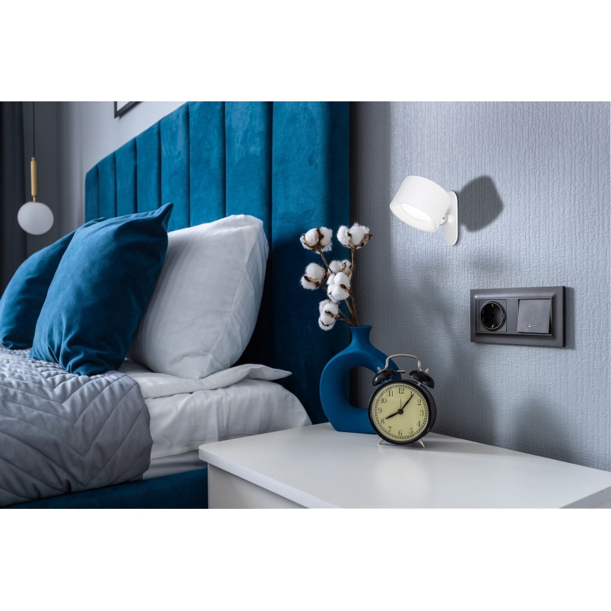 Globo - Επιτραπέζια λάμπα αφής dimming LED 4σε1 LED/4W/5V 3000/4000/5000K 1200 mAh λευκό