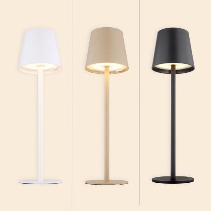 Globo - LED Dimming αφής Εξωτερικού χώρου φωτιστικό LED/3W/3,7V IP44 1800 mAh USB μπεζ