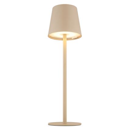 Globo - LED Dimming αφής Εξωτερικού χώρου φωτιστικό LED/3W/3,7V IP44 1800 mAh USB μπεζ