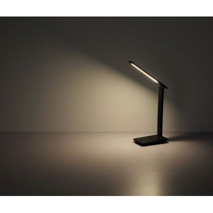 Globo - Επιτραπέζιο φωτιστικό LED με αφής και ρύθμιση φωτεινότητας LED/5W/230V 2700/4000/6500K μαύρο