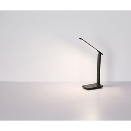 Globo - Επιτραπέζιο φωτιστικό LED με αφής και ρύθμιση φωτεινότητας LED/5W/230V 2700/4000/6500K μαύρο