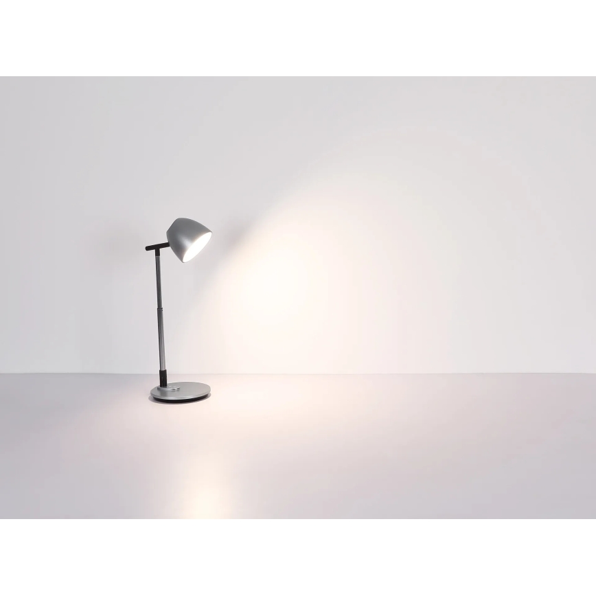 Globo - Επιτραπέζια λάμπα αφής dimming LED LED/7,5W/230V 3000K/4000K/6500K γκρι