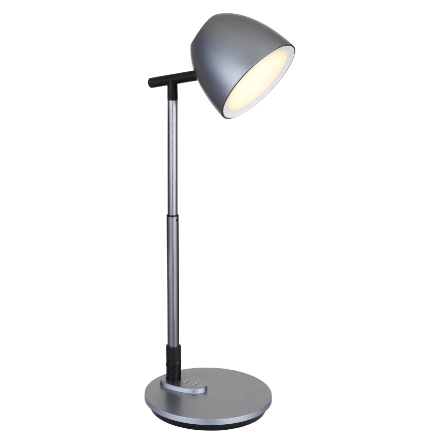 Globo - Επιτραπέζια λάμπα αφής dimming LED LED/7,5W/230V 3000K/4000K/6500K γκρι