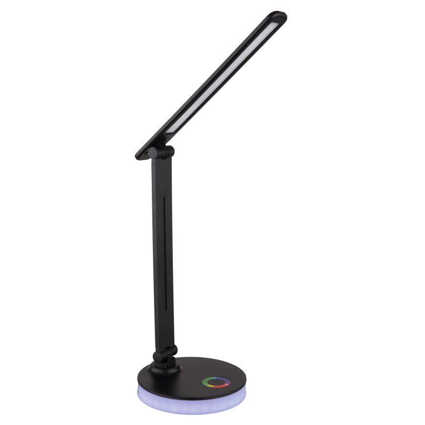 Globo - Ρυθμιζόμενο LED RGBW Επιτραπέζιο Φωτιστικό με Αφής LED/5W/230V + LED/2W 2700K/4000K/6500K μαύρο