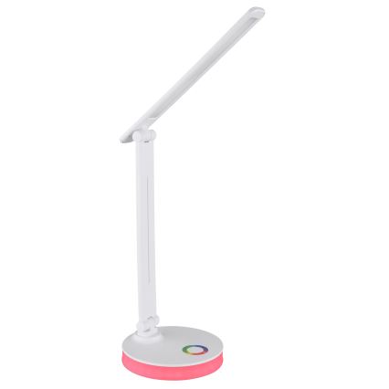 Globo - Ρυθμιζόμενο LED RGBW επιτραπέζιο φωτιστικό αφής LED/5W/230V + LED/2W 2700K/4000K/6500K λευκό
