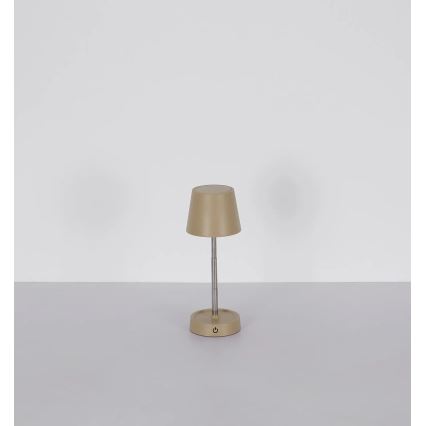 Globo - Επιτραπέζιο επαναφορτιζόμενο φωτιστικό LED με αίσθηση αφής και ρύθμιση φωτεινότητας, 1,2W/3V 1200 mAh