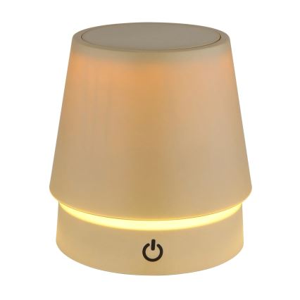 Globo - Επιτραπέζιο επαναφορτιζόμενο φωτιστικό LED με αίσθηση αφής και ρύθμιση φωτεινότητας, 1,2W/3V 1200 mAh
