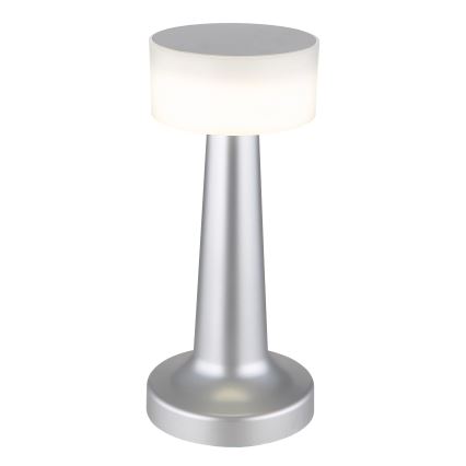Globo - Επιτραπέζια λάμπα αφής dimming LED LED/1W/3,7V 2700K/4000K/6500K 800 mAh USB ματ χρώμιο