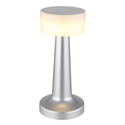 Globo - Επιτραπέζια λάμπα αφής dimming LED LED/1W/3,7V 2700K/4000K/6500K 800 mAh USB ματ χρώμιο