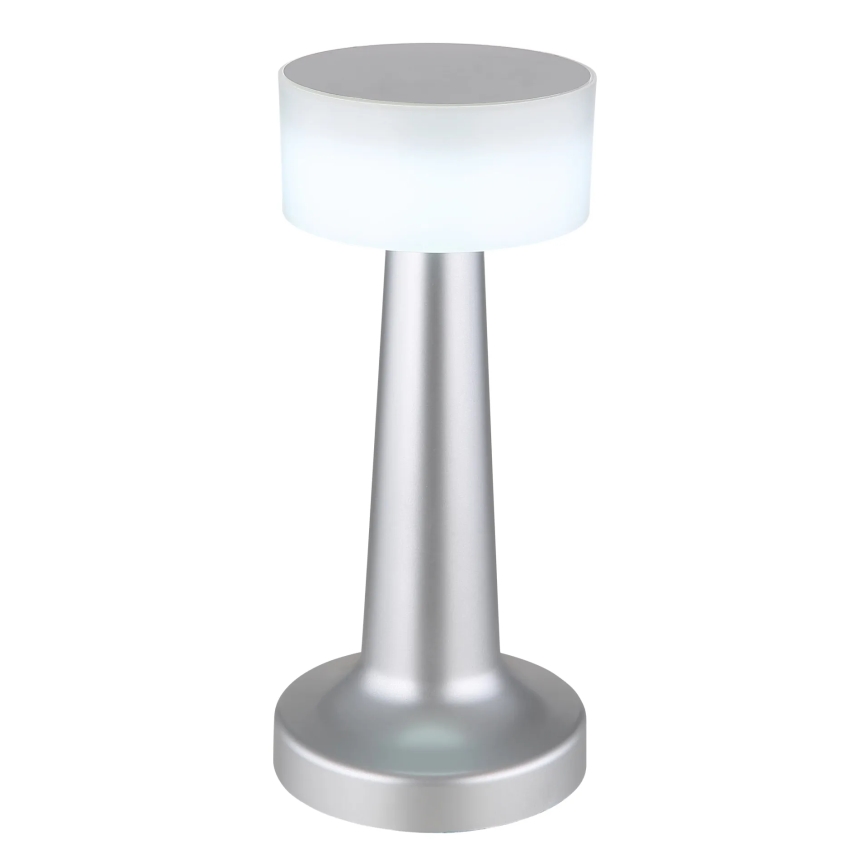 Globo - Επιτραπέζια λάμπα αφής dimming LED LED/1W/3,7V 2700K/4000K/6500K 800 mAh USB ματ χρώμιο
