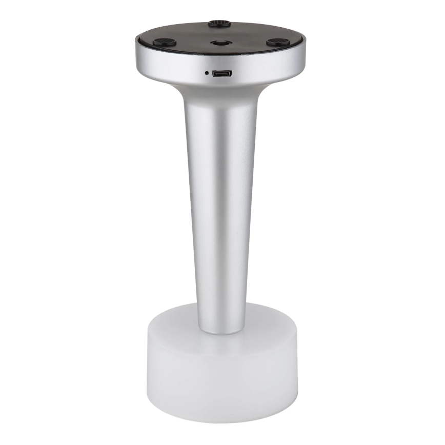 Globo - Επιτραπέζια λάμπα αφής dimming LED LED/1W/3,7V 2700K/4000K/6500K 800 mAh USB ματ χρώμιο