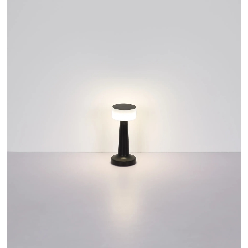 Globo - Επιτραπέζια λάμπα αφής dimming LED LED/1W/3,7V 2700K/4000K/6500K 800 mAh USB μαύρο