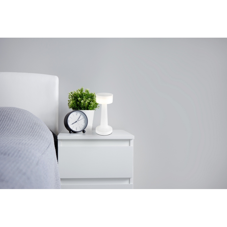 Globo - Επιτραπέζια λάμπα αφής dimming LED LED/1W/3,7V 2700K/4000K/6500K 800 mAh USB λευκό