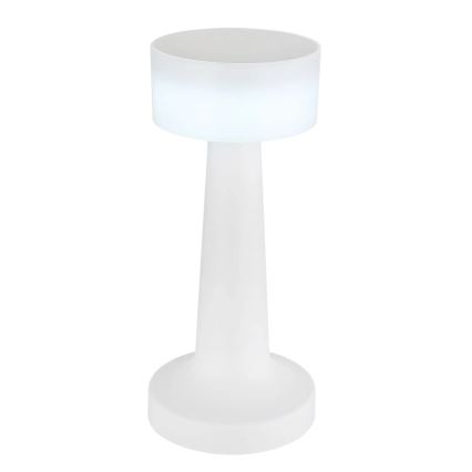 Globo - Επιτραπέζια λάμπα αφής dimming LED LED/1W/3,7V 2700K/4000K/6500K 800 mAh USB λευκό