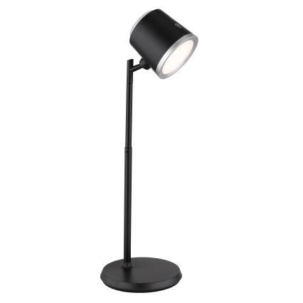 Globo - Επιτραπέζια λάμπα αφής dimming LED 4σε1 LED/6W/3,7V 3000K/4000K/6500K 1500 mAh USB μαύρο