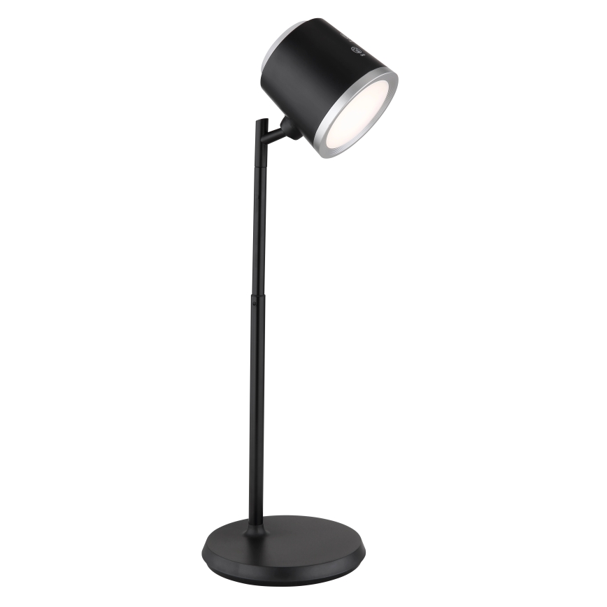 Globo - Επιτραπέζια λάμπα αφής dimming LED 4σε1 LED/6W/3,7V 3000K/4000K/6500K 1500 mAh USB μαύρο