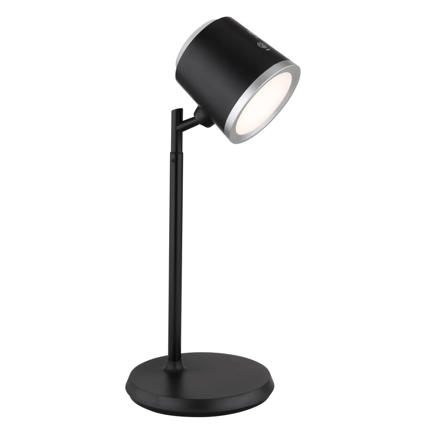 Globo - Επιτραπέζια λάμπα αφής dimming LED 4σε1 LED/6W/3,7V 3000K/4000K/6500K 1500 mAh USB μαύρο