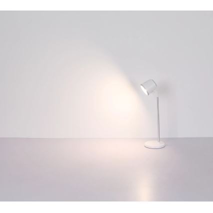 Globo - Επιτραπέζια λάμπα αφής dimming LED 4σε1 LED/6W/3,7V 3000K/4000K/6500K 1500 mAh USB λευκό