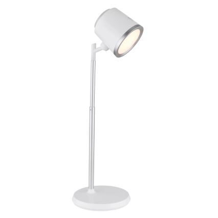 Globo - Επιτραπέζια λάμπα αφής dimming LED 4σε1 LED/6W/3,7V 3000K/4000K/6500K 1500 mAh USB λευκό