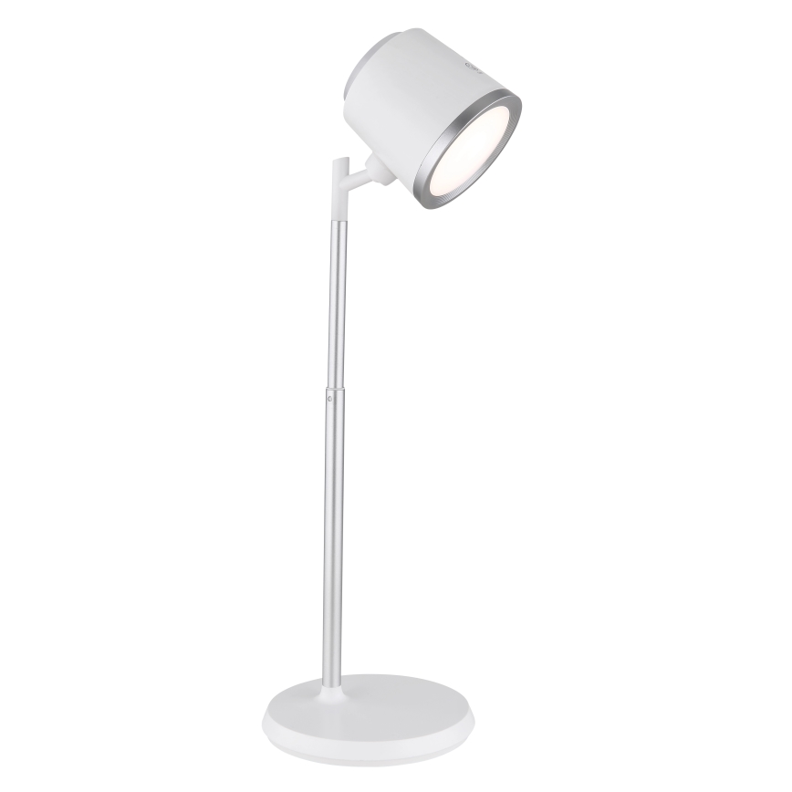 Globo - Επιτραπέζια λάμπα αφής dimming LED 4σε1 LED/6W/3,7V 3000K/4000K/6500K 1500 mAh USB λευκό