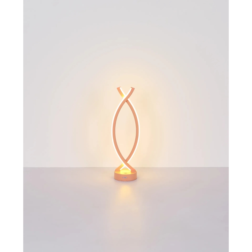 Globo - Επιτραπέζια λάμπα αφής dimming LED LED/1W/3,7V 3000K 1800 mAh USB ροζ