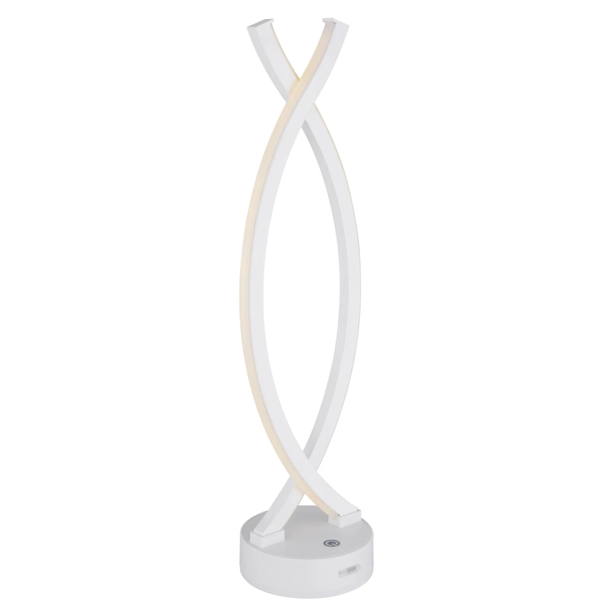 Globo - Επιτραπέζια λάμπα αφής dimming LED LED/1W/3,7V 3000K 1800 mAh USB λευκό