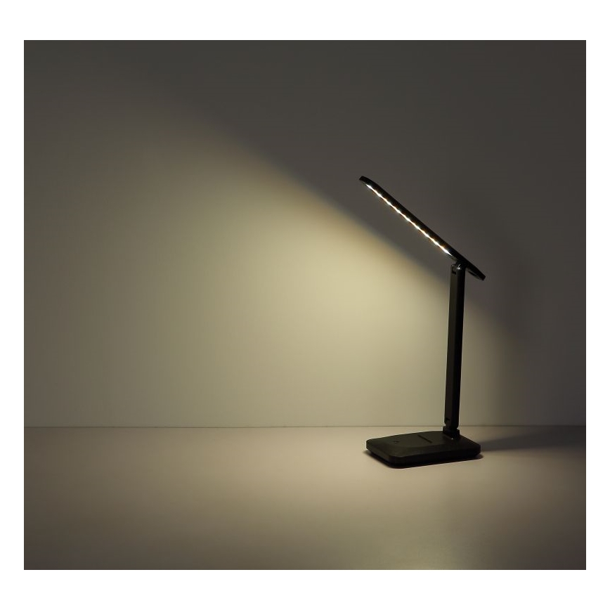 Globo - Επιτραπέζια λάμπα αφής dimming LED LED/3W/5V 2800/4000/6500K 1800 mAh μαύρο