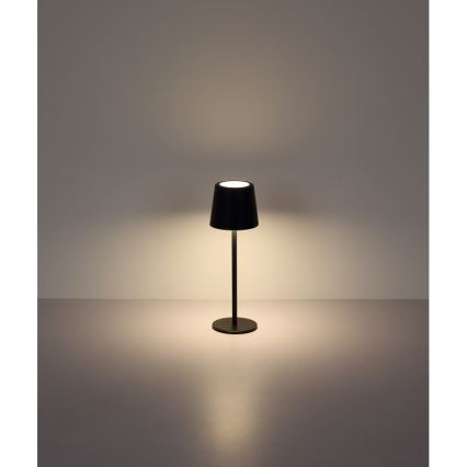 Globo - LED Dimming Εξωτερικού χώρου αφής επιτραπέζιο φωτιστικό LED/2W/5V 3000/4000/6000K 2200 mAh IP44 μαύρο