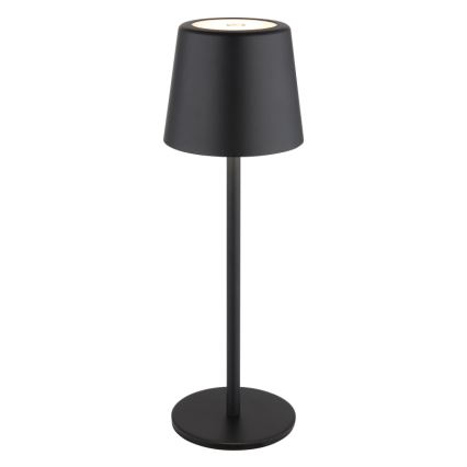Globo - LED Dimming Εξωτερικού χώρου αφής επιτραπέζιο φωτιστικό LED/2W/5V 3000/4000/6000K 2200 mAh IP44 μαύρο
