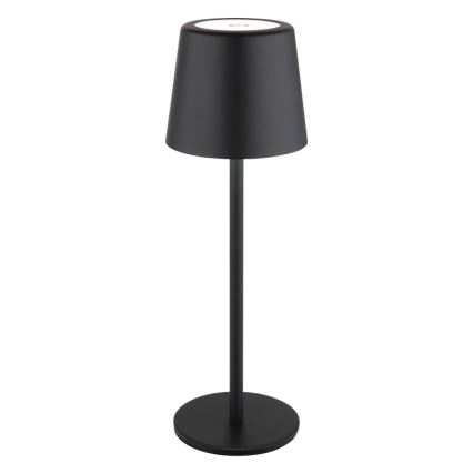 Globo - LED Dimming Εξωτερικού χώρου αφής επιτραπέζιο φωτιστικό LED/2W/5V 3000/4000/6000K 2200 mAh IP44 μαύρο