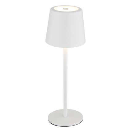 Globo - LED Dimming Εξωτερικού χώρου αφής επιτραπέζιο φωτιστικό LED/2W/5V 3000/4000/6000K 2200 mAh IP44 λευκό