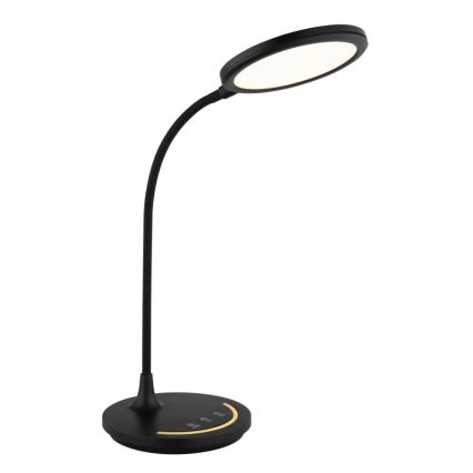 Globo - LED Dimming εύκαμπτο αφής επιτραπέζιο φωτιστικό LED/12W/230V 3000/4000/6500K CRI 90 μαύρο