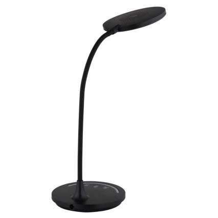 Globo - LED Dimming εύκαμπτο αφής επιτραπέζιο φωτιστικό LED/12W/230V 3000/4000/6500K CRI 90 μαύρο
