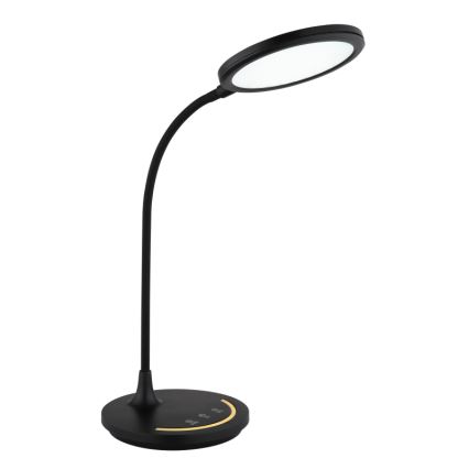 Globo - LED Dimming εύκαμπτο αφής επιτραπέζιο φωτιστικό LED/12W/230V 3000/4000/6500K CRI 90 μαύρο