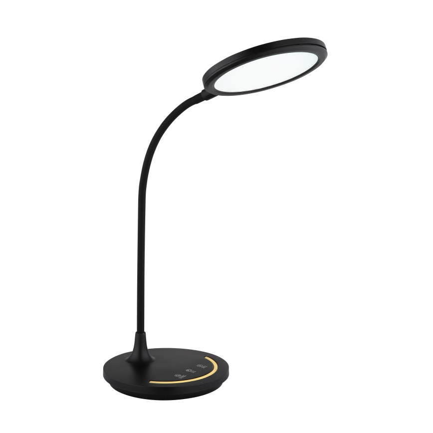 Globo - LED Dimming εύκαμπτο αφής επιτραπέζιο φωτιστικό LED/12W/230V 3000/4000/6500K CRI 90 μαύρο