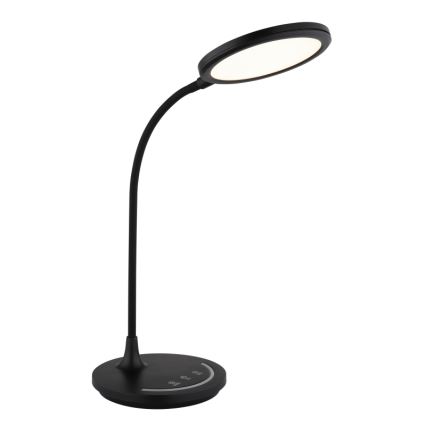 Globo - LED Dimming εύκαμπτο αφής επιτραπέζιο φωτιστικό LED/12W/230V 3000/4000/6500K CRI 90 μαύρο