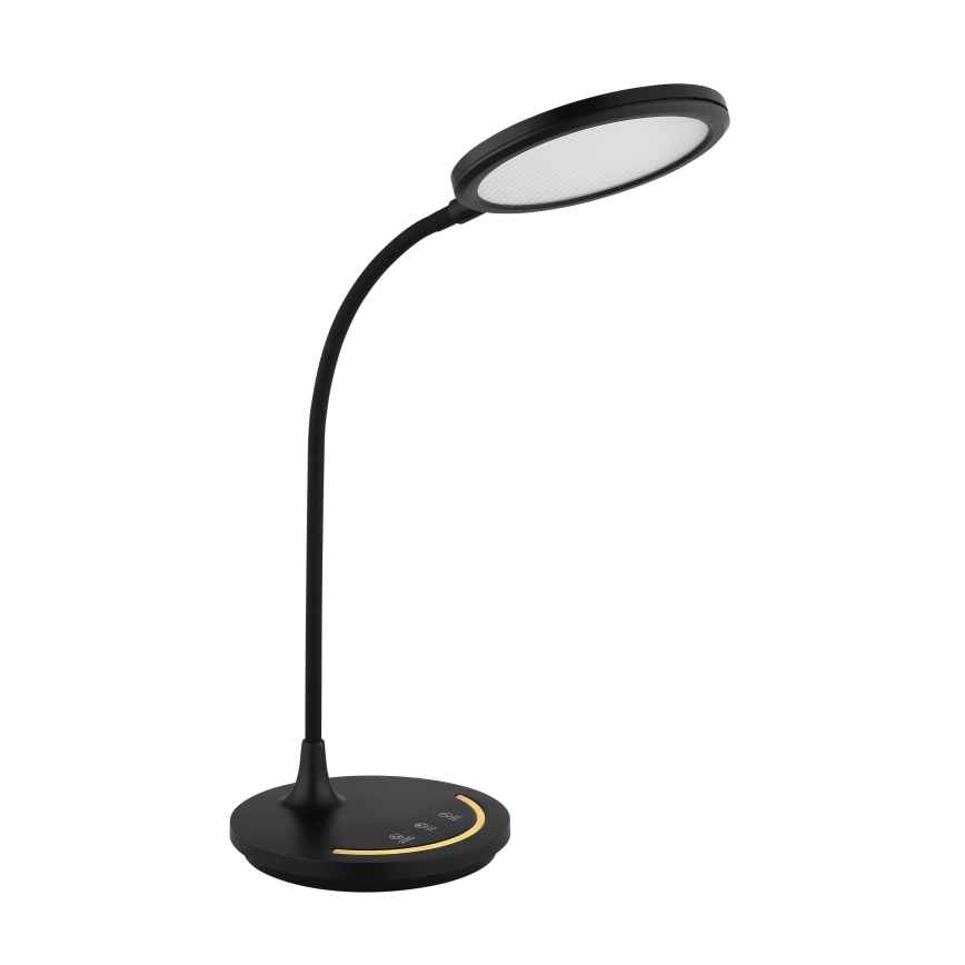 Globo - LED Dimming εύκαμπτο αφής επιτραπέζιο φωτιστικό LED/12W/230V 3000/4000/6500K CRI 90 μαύρο