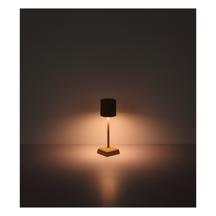 Globo - LED ρυθμιζόμενη επιτραπέζια λάμπα αφής, επαναφορτιζόμενη LED/1,5W/5V 2200 mAh, μπεζ