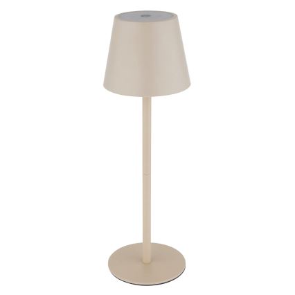 Globo - LED ρυθμιζόμενη με έλεγχο αφής επαναφορτιζόμενη εξωτερική επιτραπέζια λάμπα LED/3W/5V 3000/4000/5000K IP54 1800 mAh