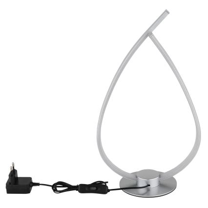 Globo - LED Επιτραπέζιο φωτιστικό LED/6W/230V ασημί