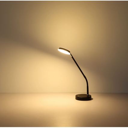 Globo - Ρυθμιζόμενη επιτραπέζια λάμπα αφής LED/6,5W/230V 2700/3350/4000K μαύρη